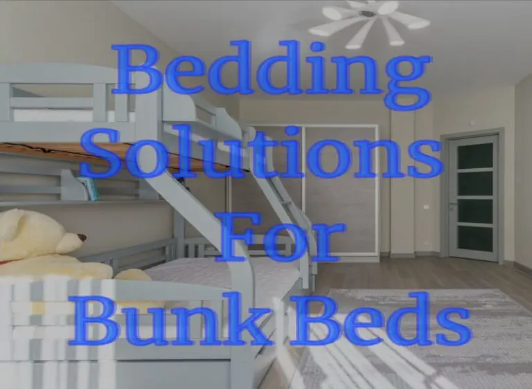 Bedding Solutions For Bunk Beds