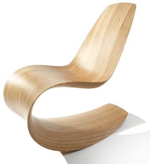bent wood rocking chair
