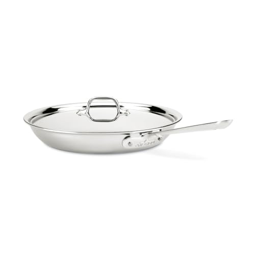 All-Clad D3 3-Ply Stainless Steel Fry Pan 12 Inch Induction