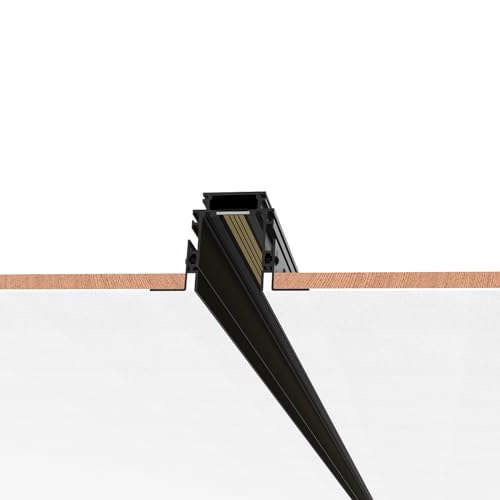 SCON Updated 4-Wire Recessed Rail for Magnetic Track Lighting System