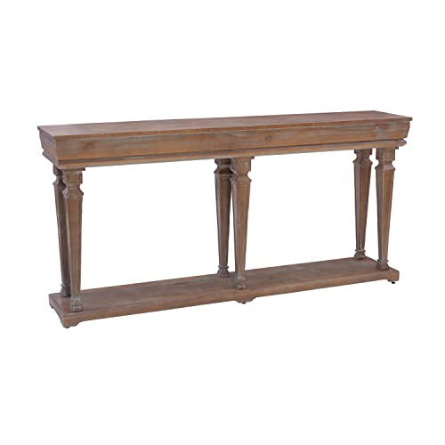 Powell Furniture Benjamin, Antique White Console,