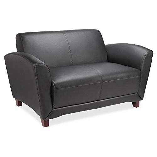 LLR68951 - Lorell Reception Seating Collection Leather Loveseat