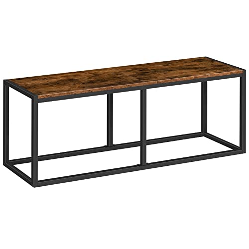 HOOBRO Dining Bench, 47.2 Inch Table Bench, Industrial Style Kitchen