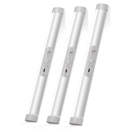 Joyzy 3 Pack Automatic Closet Lightings with Eye-Protection Design Motion