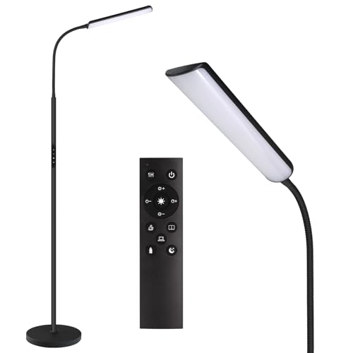 Bright 15W Floor Lamps for Living Room with 1H Timer