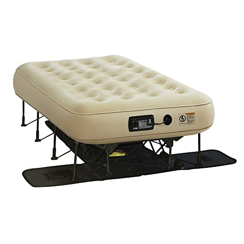 Simpli Comfy EZ Bed Twin Self-Inflating Air Mattress with Built-in