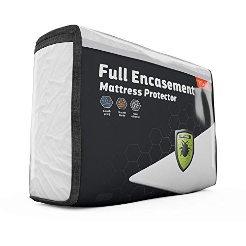 Layla Queen Mattress Protector, Liquid Proof, Breathable, Stain Resistant, 88%