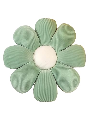 QWINEE Soft Dog Cat Bed Mat Flower Pillow Flower Shaped