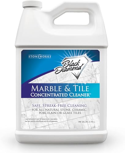 Black Diamond Stoneworks MARBLE & TILE FLOOR CLEANER. Great for