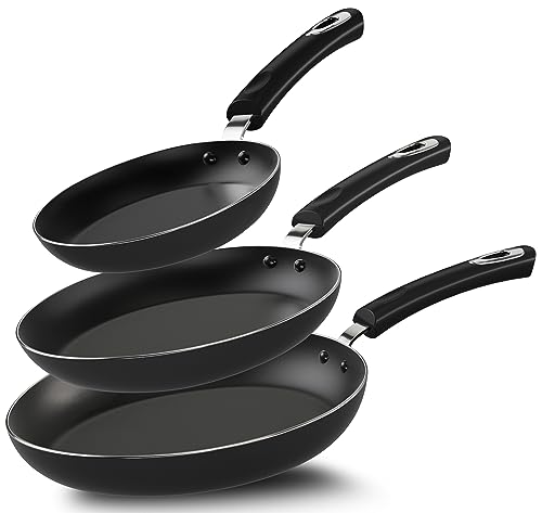 Utopia Kitchen Nonstick Frying Pan Set - 3 Piece Induction