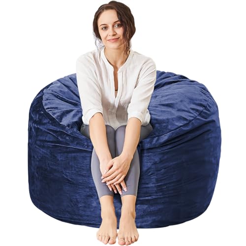 Bean Bag Chairs for Adults - 3' Memory Foam Furniture