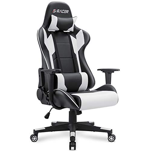 Homall Gaming Chair, Office Chair High Back Computer Chair Leather