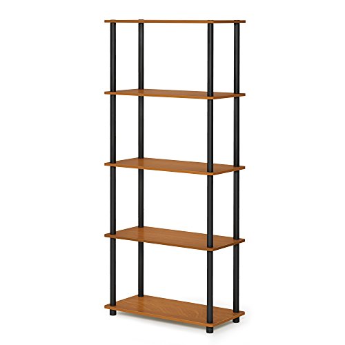 Furinno Turn-N-Tube 5-Tier Multipurpose Shelf / Display Rack / Storage