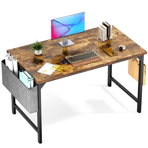OLIXIS Computer Small Desk 48 Inch Home Office Writing Study
