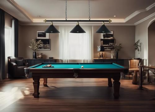 HammerHouse 59 Inch Pool Table Light, Industrial Billiard Light with