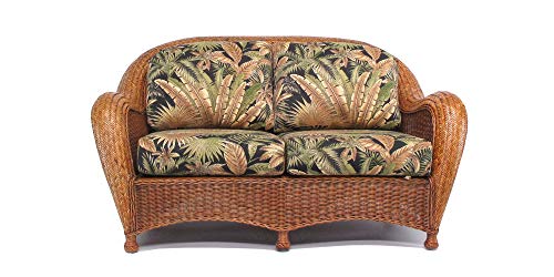 Rattan & Wicker Loveseat (#1601-BC)
