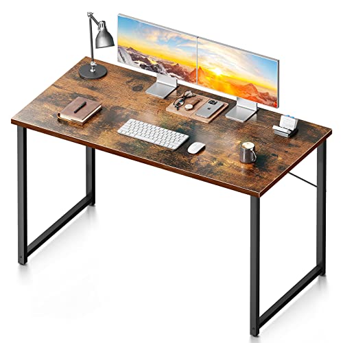 Coleshome 48 Inch Computer Desk, Modern Simple Style Desk for