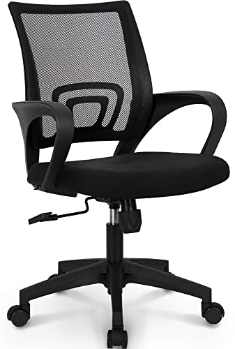 Neo Chair Office Computer Desk Chair Gaming-Ergonomic Mid Back Cushion