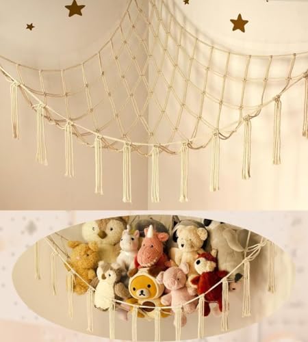 Stuffed Animal Storage Hammock or Net - Large Toy Hammock