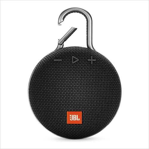 JBL Clip 3, Black - Waterproof, Durable & Portable Bluetooth