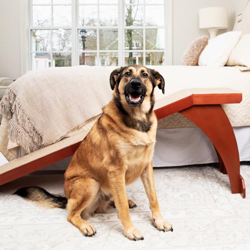 PetSafe CozyUp Dog Ramp for Beds - Durable Frame Supports