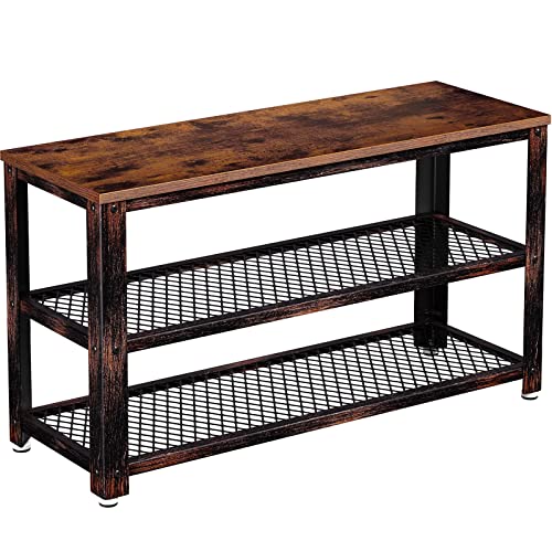 Rustic Foyer Bench for Hallway Front Door