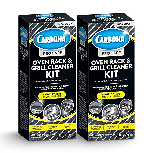 Carbona Oven Rack & Grill Cleaner | Eliminates Thick Grease