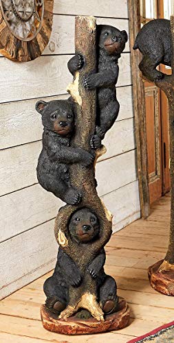 Black Forest Décor - Three Bears in a Tree Sculpture