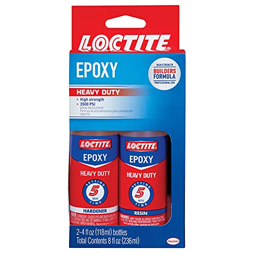 Loctite Epoxy Heavy Duty Pro (Hardener 4 fl oz/Resin 4