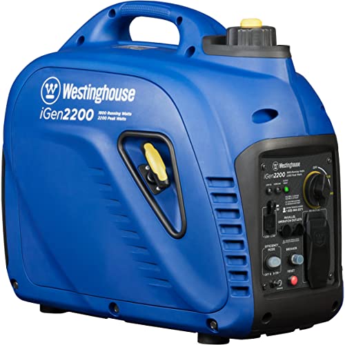 Westinghouse Outdoor Power Equipment 2200 Peak Watt Super Quiet &