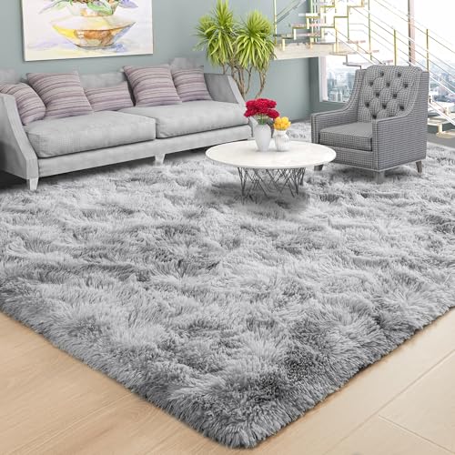Foxmas Shag Rugs for Bedroom Living Room, 6x9Ft Soft Fluffy