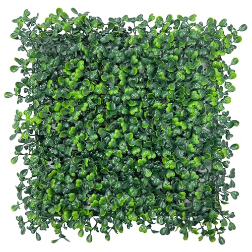 ODTORY Artificial Grass Wall Panel Backdrop, 10“ by 10” 12P