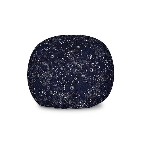 Ambesonne Blue Sky Storage Toy Bag Chair for Home &