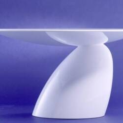 adelta parabel modern dining table eero aarnio