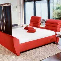 bed with home theater