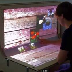 BendDesk Multi-Touch Workspace