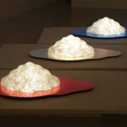 Cloud Lamp Series Made From Japanese Paper Washi