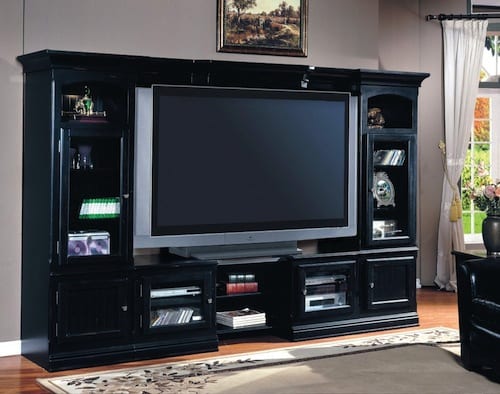 Copper Canyon 4 Piece Entertainment Center Set.