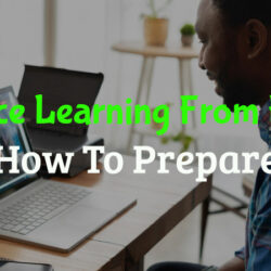 Distance Learning From Home