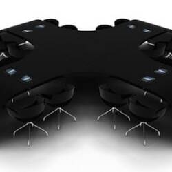 dupont corian multi table ipad support