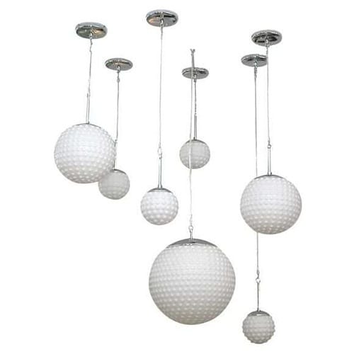 french globe hanging lights