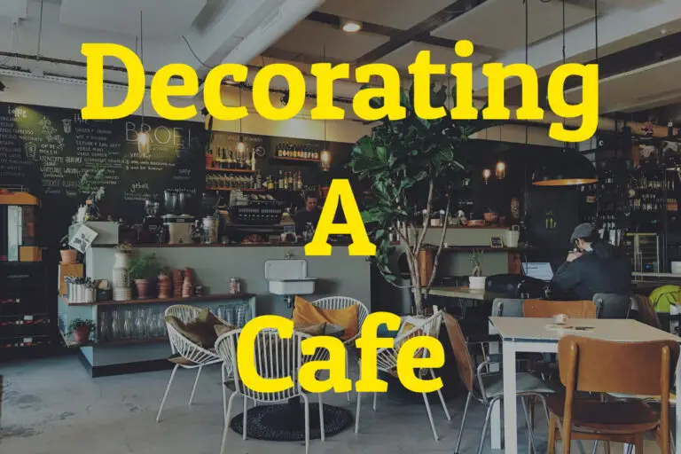 Furnishing a Café