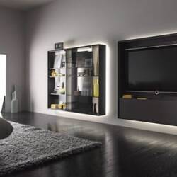 Glowing Storage: The Bookless Shelf System by Interlubke