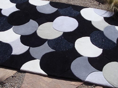 modern area rug