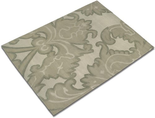 damask area rug