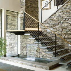 inside water features