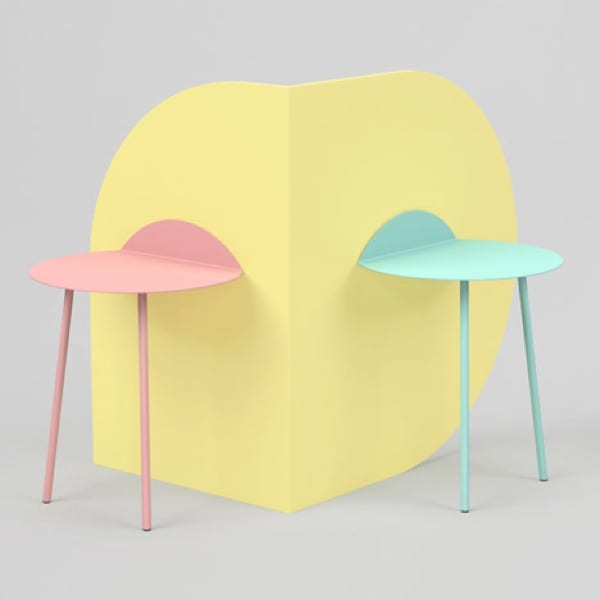 Kaki Side Table by Kenyon Yeh
