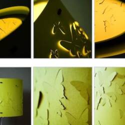 Laser-Cut Lampshades By Stellavie