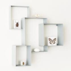 modern white wall unit design