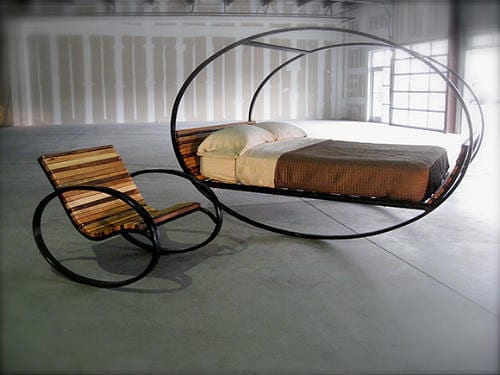 Mood Rocking Bed by Joe Manus Modern Design